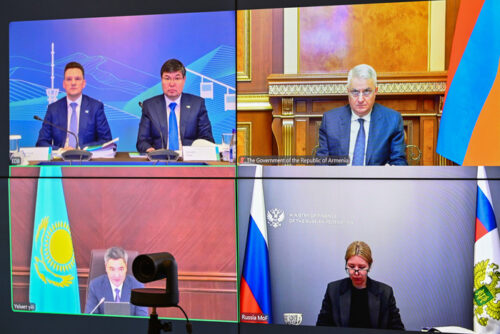 Մհեր Գրիգորյանը հեռավար կարգով մասնակցել է Եվրասիական զարգացման բանկի խորհրդի տարեկան նիստին
