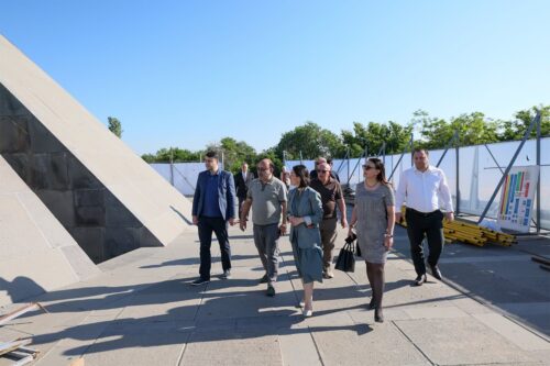 Հայոց ցեղասպանության զոհերի հուշահամալիրում մեկնարկել են բարեկարգման երկրորդ փուլի աշխատանքները