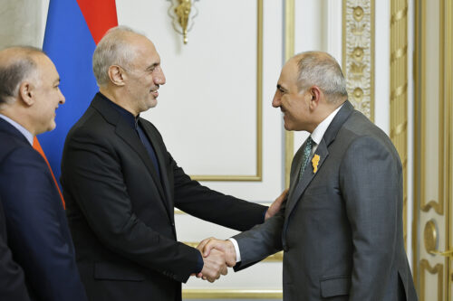 Իրանի փոխնախագահը Հայաստանում է