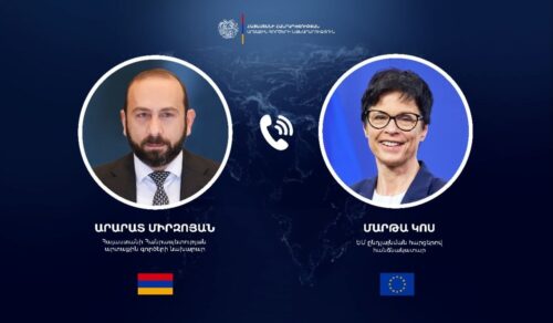 Միրզոյանն ու Կոսը քննարկել են ՀՀ-ԵՄ ապրանքաշրջանառության խթանման մեխանիզմները