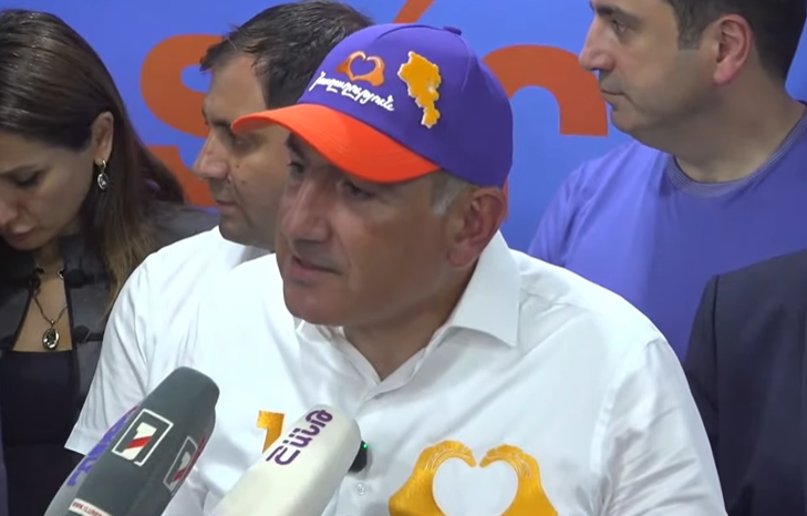 ԿԸՀ-ն հաշվարկել է ընտրողների 1/5–ի քվեները, իսկ Փաշինյանը հայտարարել է հաղթանակի մասին ԿԸՀ-ն հաշվարկել է ընտրողների 1/5–ի քվեները, իսկ Փաշինյանը հայտարարել է հաղթանակի մասին