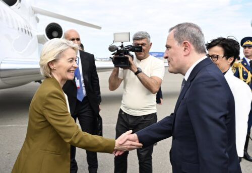 Ուրսուլա ֆոն դեր Լայենը Ադրբեջանում է