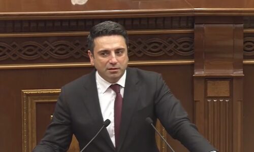 Պատմություն կերտեցինք միասին․ Ալեն Սիմոնյանը հրաժեշտի ելույթ ունեցավ ԱԺ-ում