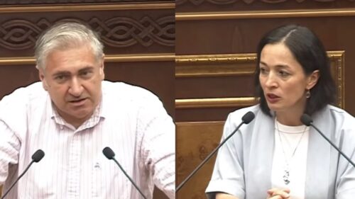 Դուք՝ որպես մշակույթի նախարար, ի՞նչ եք անում Արցախի հայկական կոթողները պահպանելու ուղղությամբ․ Արթուր Խաչատրյանը՝ Ժաննա Անդրեասյանին