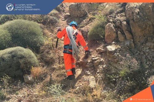 Փրկարարները իրականացրել են հարկադիր քարաթափում՝ կանխելով հնարավոր վտանգը