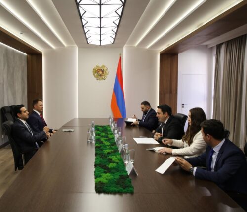 Ալեն Սիմոնյանն ընդունել է ԱՄՆ Կոնգրեսի անդամ Աբրահամ Համադեին