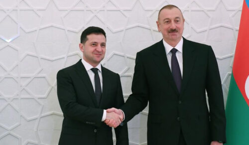 Զելենսկին շնորհակալություն է հայտնել Ալիևին