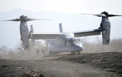 ԱՄՆ ռազմաօդային ուժերի Osprey կոնվերտոպլանն արտակարգ վայրէջք է կատարել Ճապոնիայում