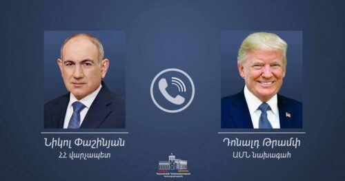 Փաշինյանը հեռախոսազրույց է ունեցել Թրամփի հետ․ ի՞նչ են քննարկել