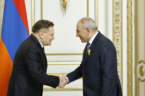 Փաշինյանն ընդունել է «Ռոսատոմ»-ի գլխավոր տնօրեն Ալեքսեյ Լիխաչովին