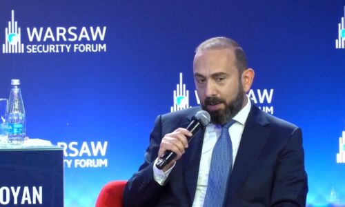 Վստահ չեմ, որ ԵՄ-ն որոշում ունի Հայաստանին հենց վաղն ընդունելու որպես լիիրավ անդամ, նույնիսկ եթե Հայաստանն ասի «այո»․ Արարատ Միրզոյանը՝ Վարշավայում