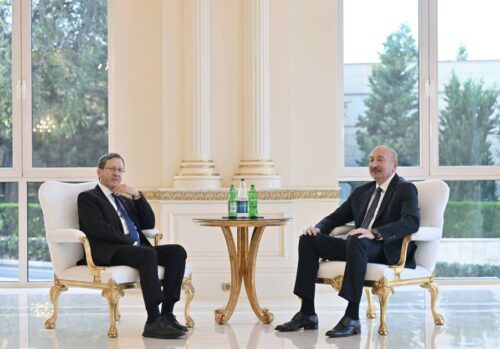 Իսրայելի և Ադրբեջանի նախագահները քննարկել են ռազմավարական հարաբերությունները խորացնելու հնարավորությունները